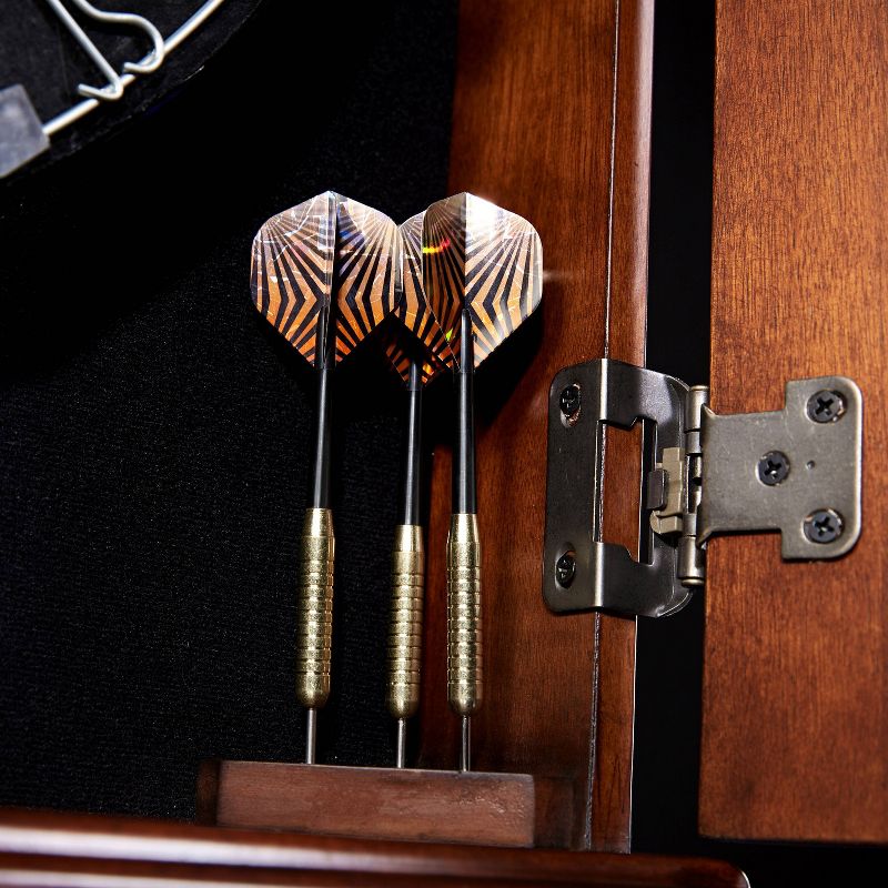 Barrington Chatham Bristle Dartboard and Cabinet Set