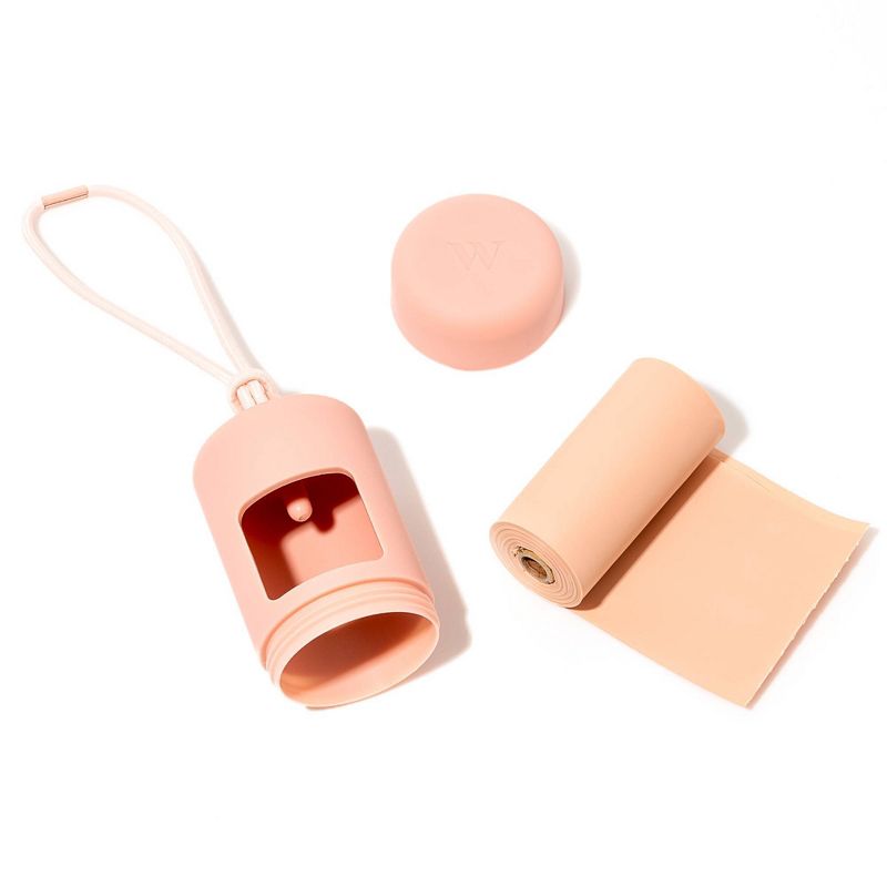 Wild One Dog Poop Bag Carrier - 10ct - Pink