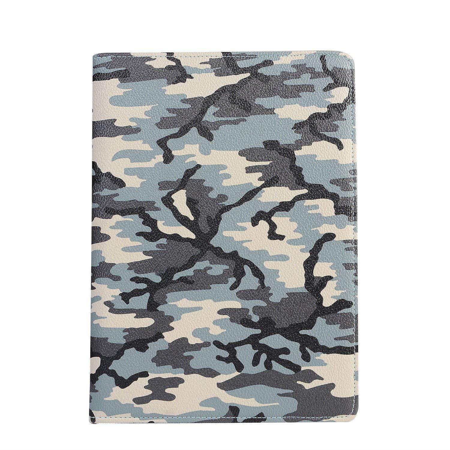 iPad Air Case,TechCode New 360 Degrees Rotating Stand Smart Case Cover Polka Dot Pattern Case for iPad Air/iPad 5 9.7 inch