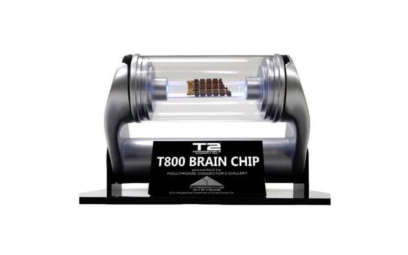 Hollywood Collectibles Terminator 2 T-800 Brain Chip Prop Replica
