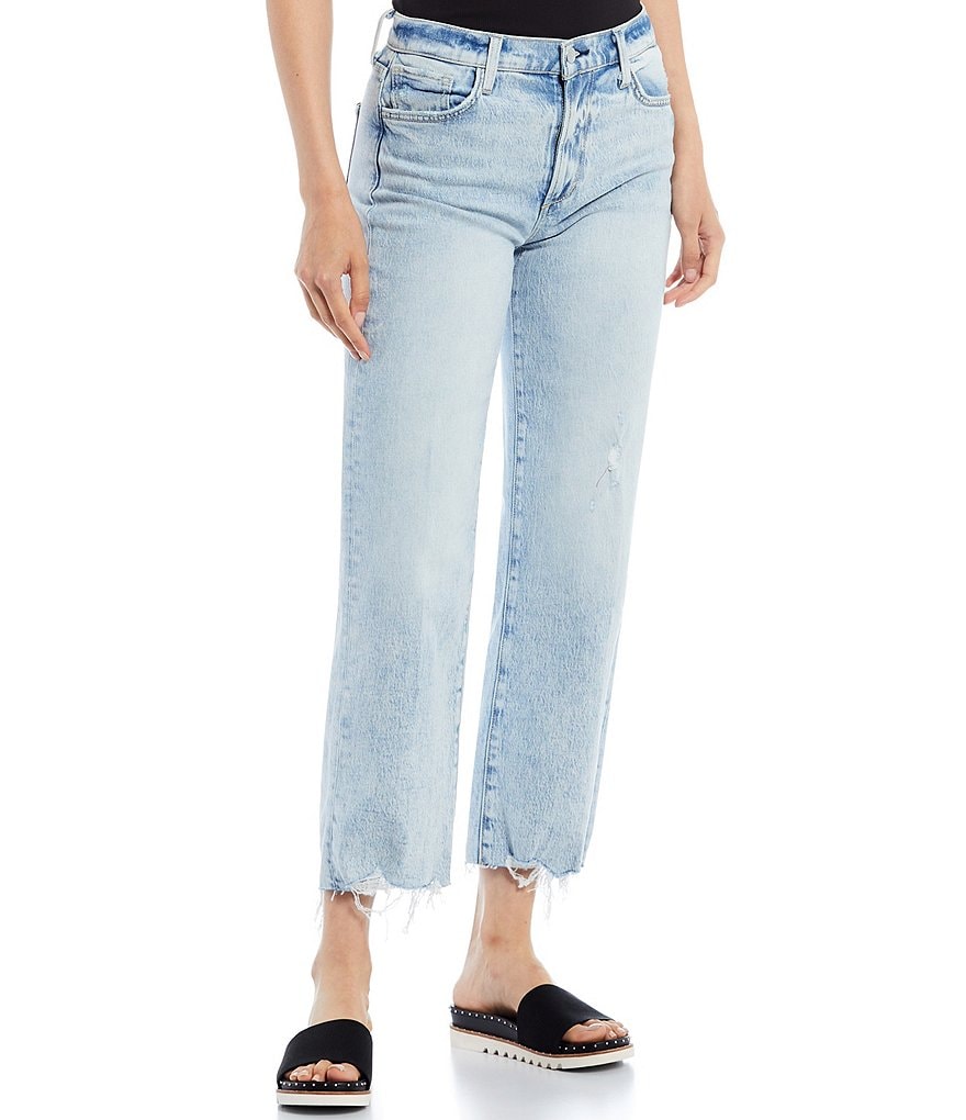 Joe's Jeans The Blake Raw Hem Straight Leg Ankle Jeans