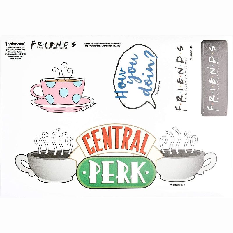 Friends Gadget Decal Stickers | 4 Sheets