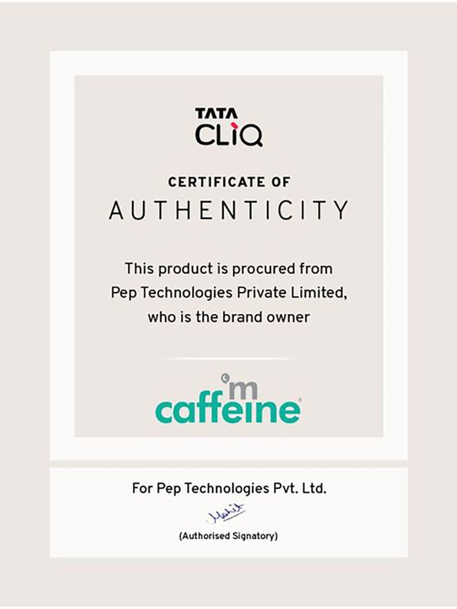 mCaffeine Naked & Raw Cappuccino Coffee Shampoo - 250 ml