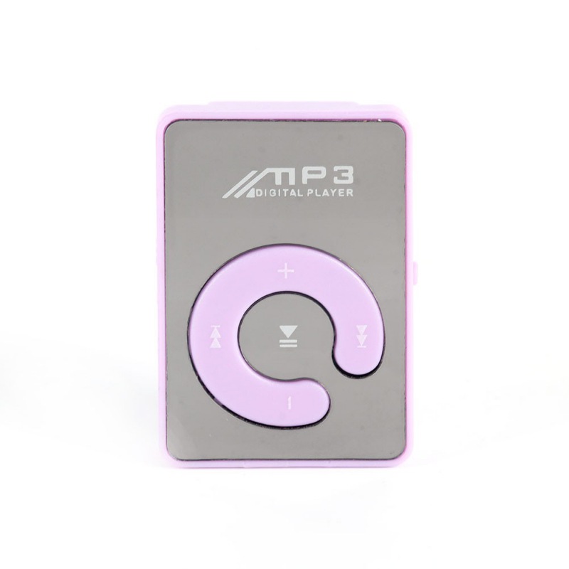 Mini Mirror Clip USB Digital Mp3 Music Player Card(package without )
