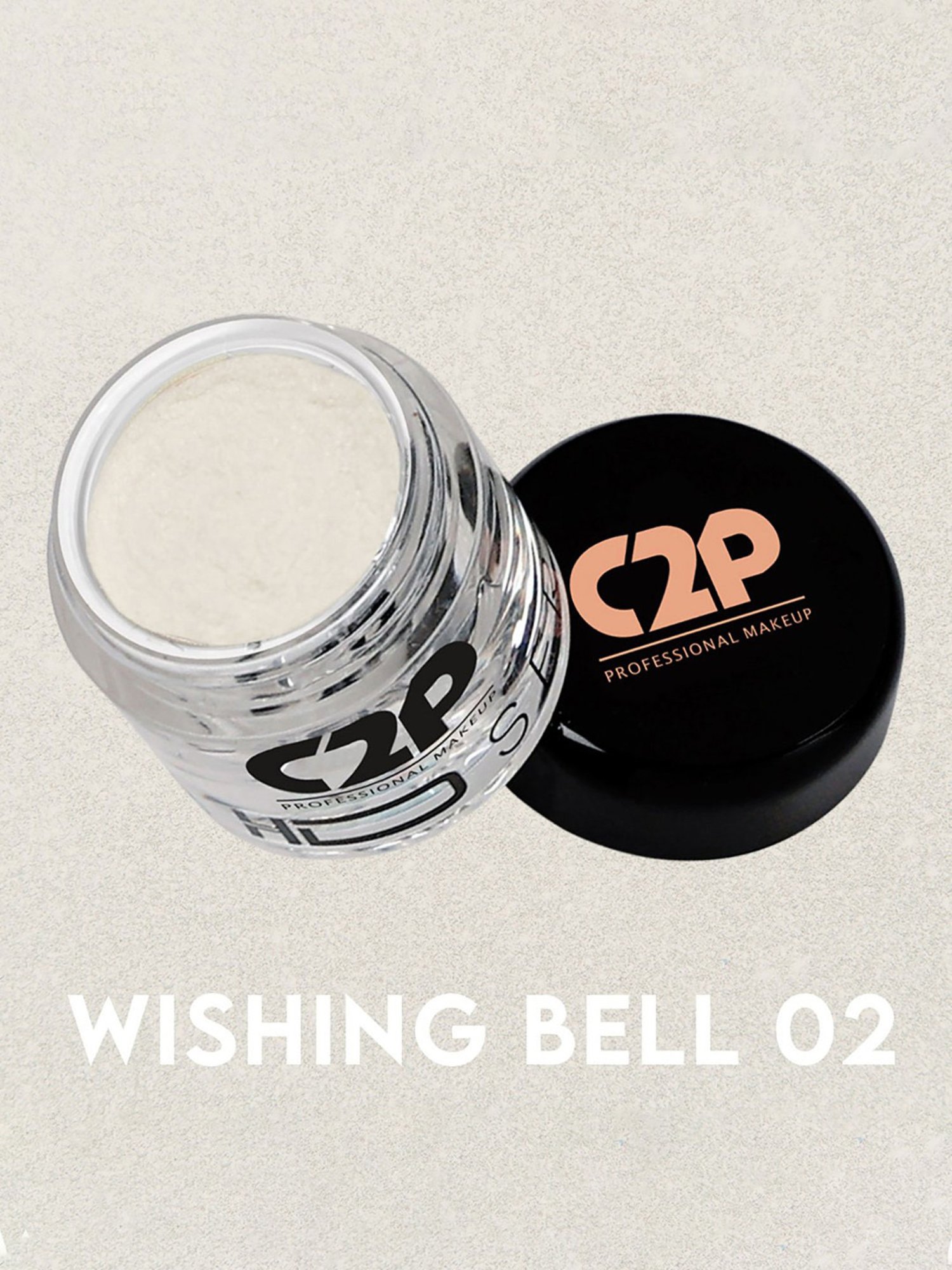 C2P PROFESSIONAL MAKEUP HD Loose Precious Pigments Eyeshadow Wishing Bell 02 - 2 gm