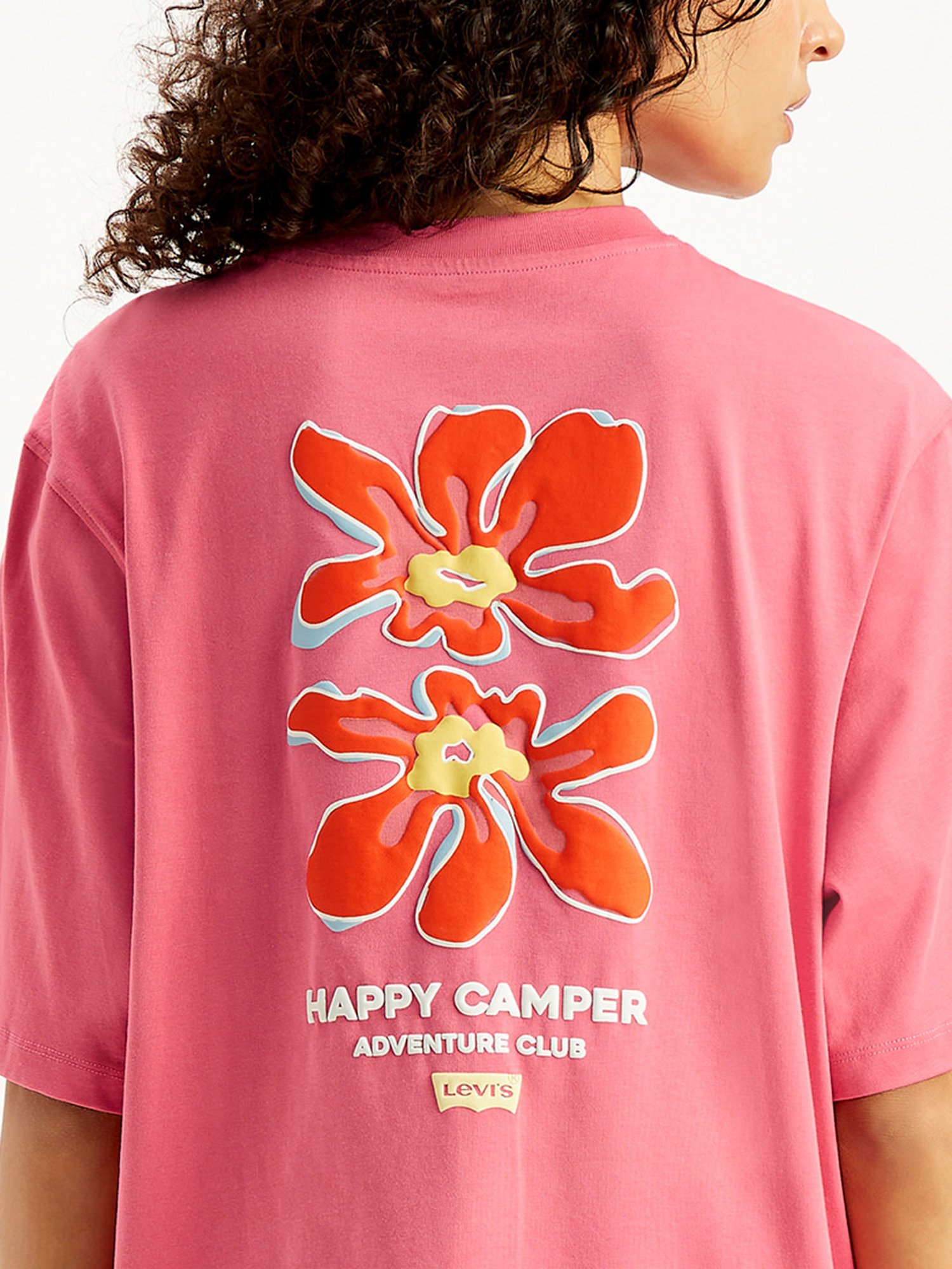 Levi's Pink Graphic Print T-Shirt