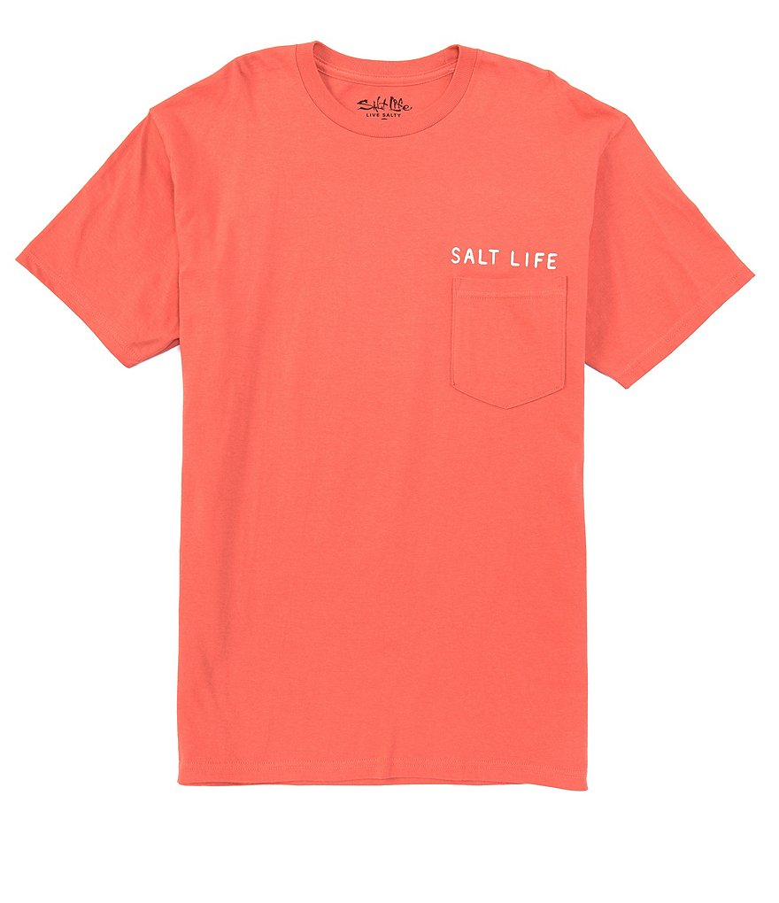 Salt Life Short-Sleeve Fish Tropics Circle Graphic T-Shirt