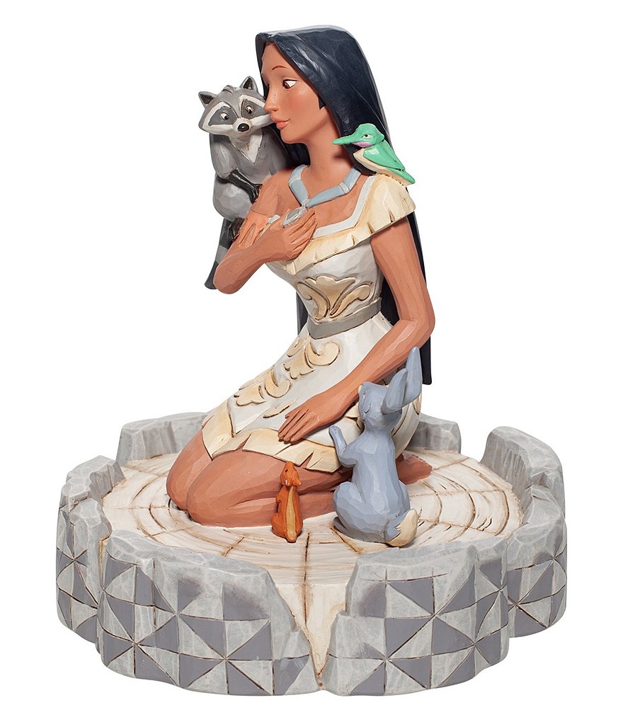 Disney Traditions by Jim Shore Pocahontas White Woodland Figurine