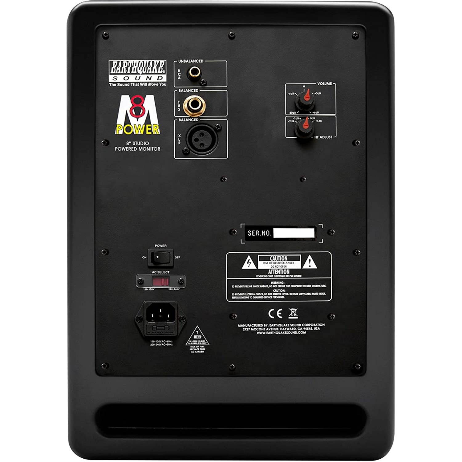 Earthquake Sound MPower Series 8-inch Studio Monitor