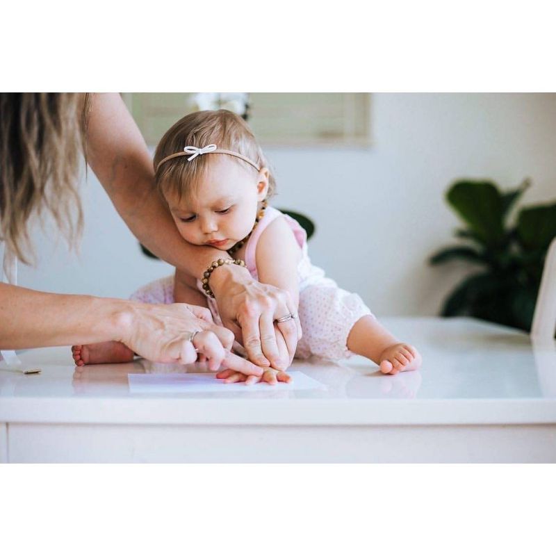 Burt's Bee's Baby Extra Absorbent Organic 3-Pack Ello Elephants Burp Cloth