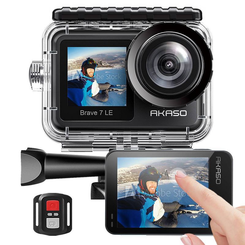 Compact Size 720P HD Digital Camera Camcorder 5MP CMOS Sensor 2.0" LCD Screen 3 Meters Waterproof with Built-in Microphone for Kids Children Students Boys Girls Summmer Gift