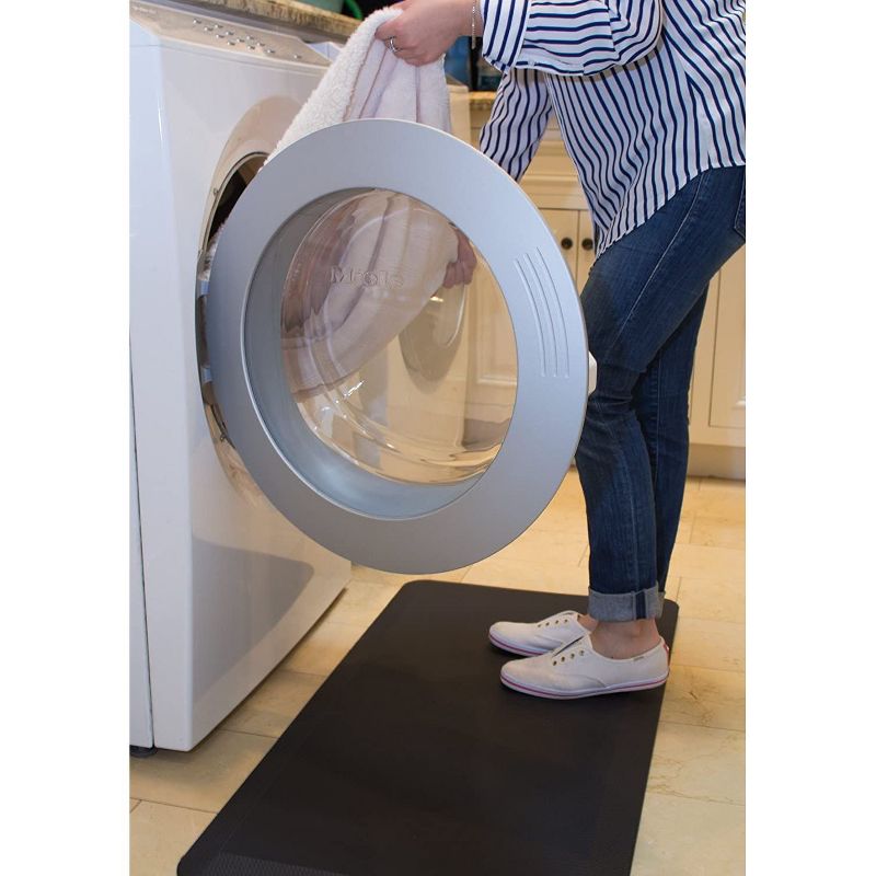 1'2"x2'4" Oval Floor Mat Brown - JumpSport