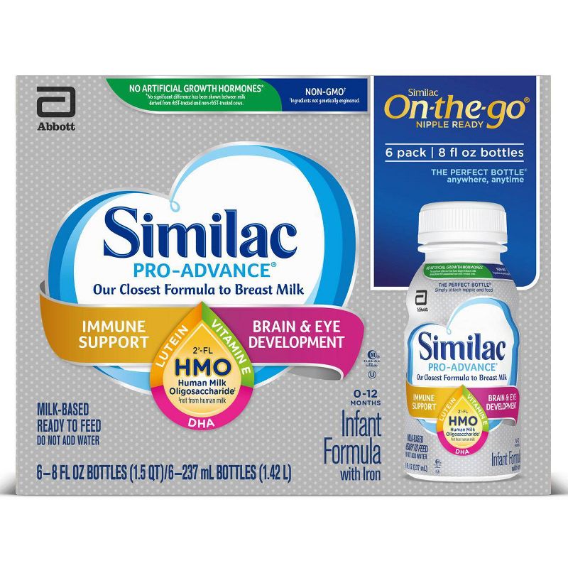 Similac Pro-Advance Formula - 6ct/8 fl oz Each