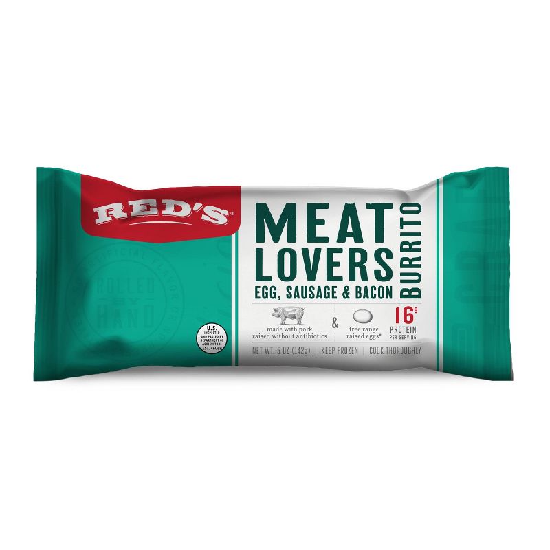 Red's Meat Lovers Breakfast Burrito - 5oz