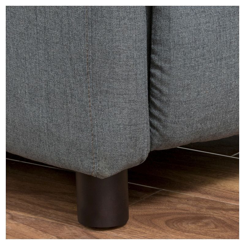 Tabahri Fabric Recliner Club Chair - Gray - Christopher Knight Home