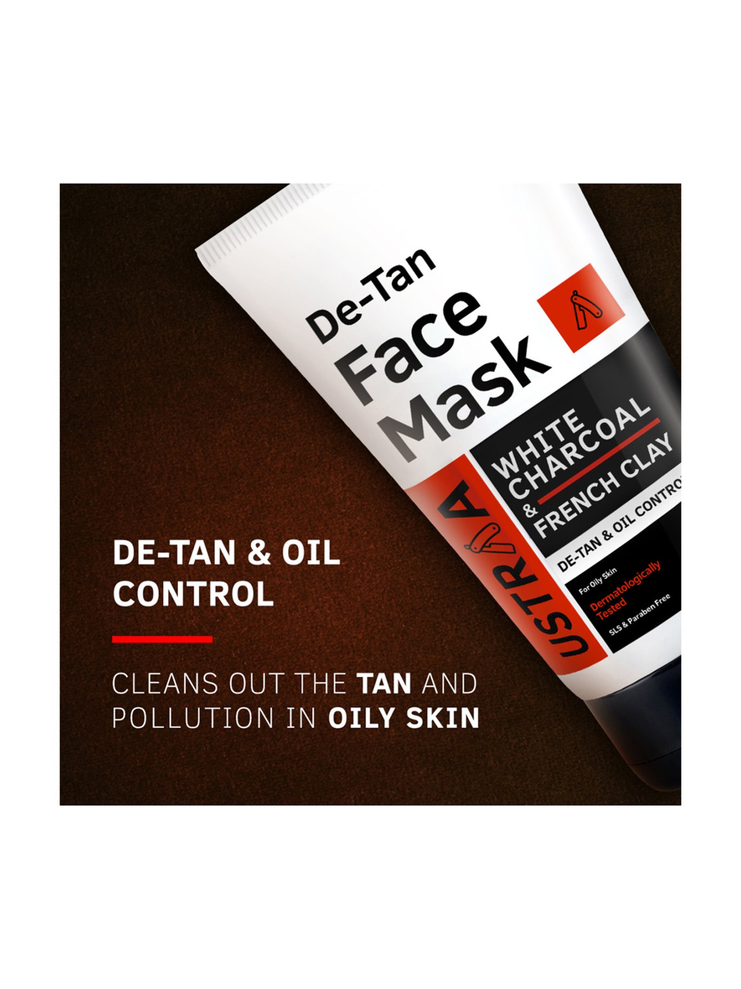 Ustraa O.G Deodorant & Face Mask Oily Skin - Set of 2