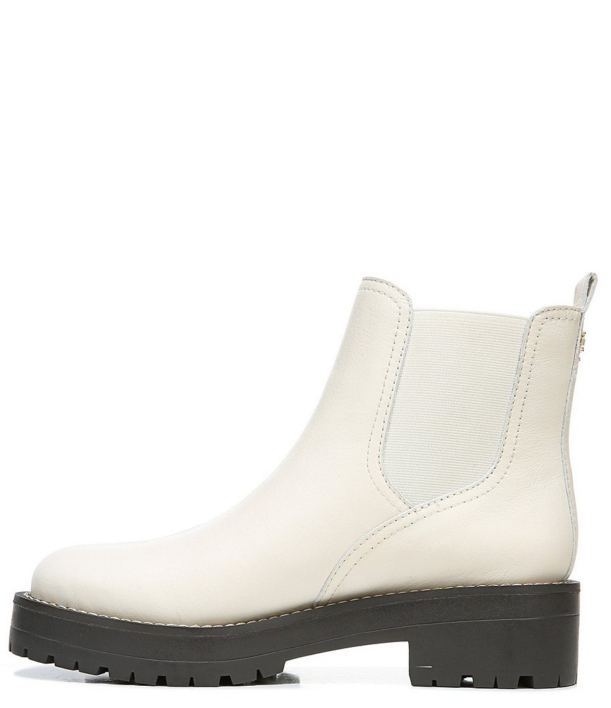 Sam Edelman Justina Waterproof Leather Chelsea Booties