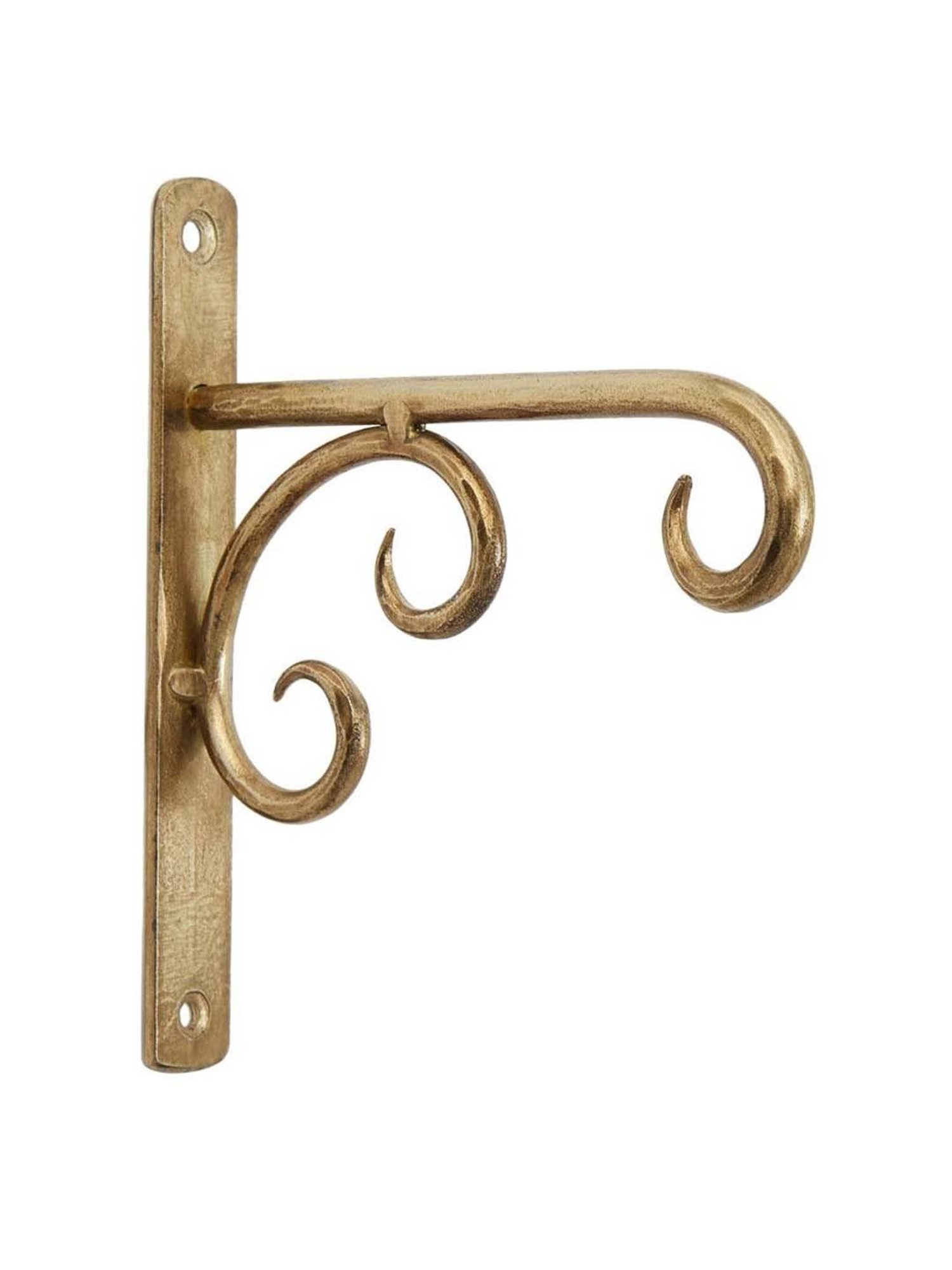 Fabindia Home Soha Gold Metal Hanging Lantern