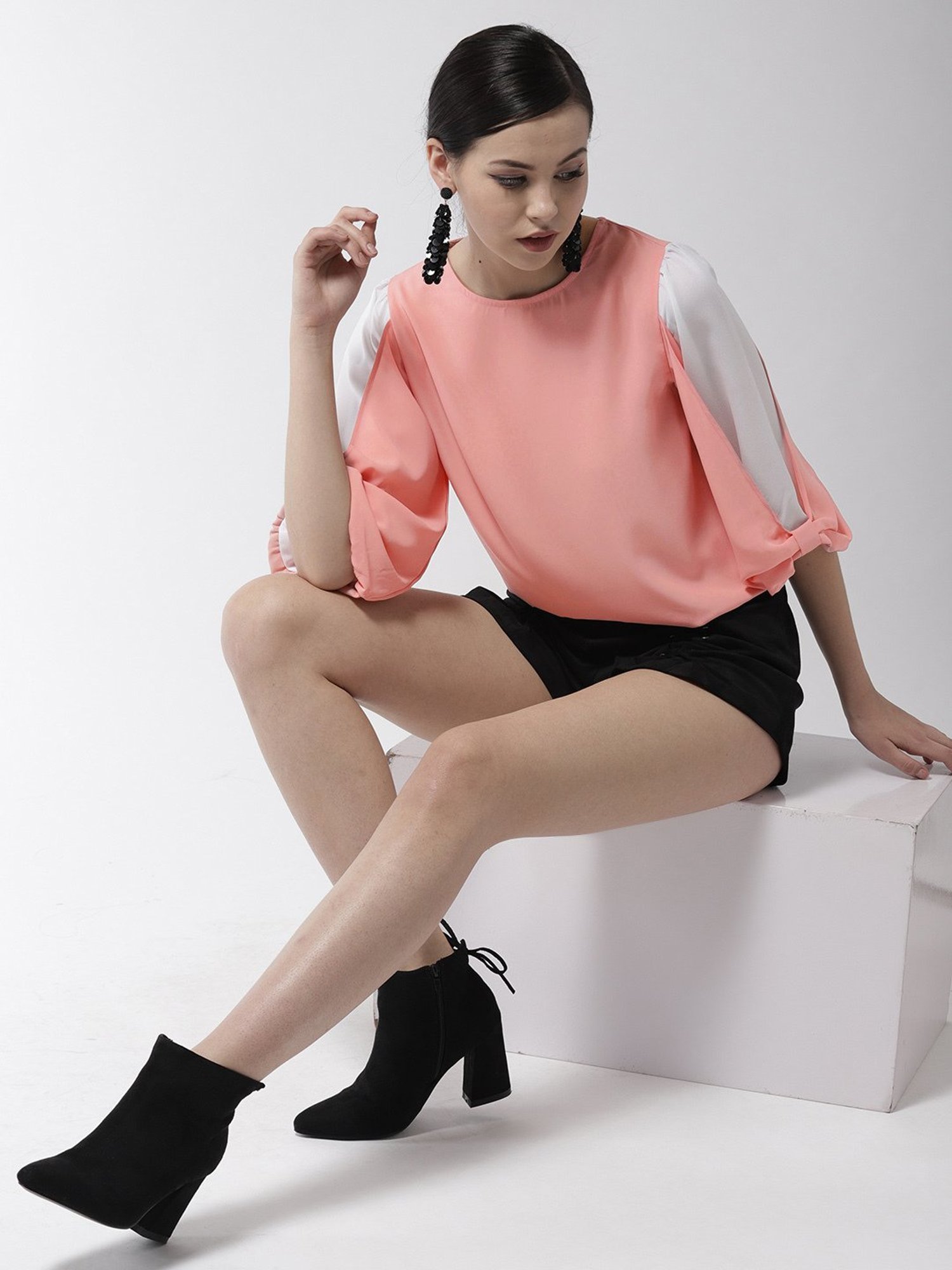 StyleStone Pink A-Line Top