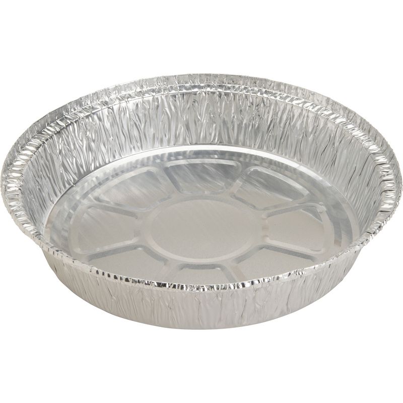 Genuine Joe Aluminum Round Food Container 9" 250/CT Silver 10701