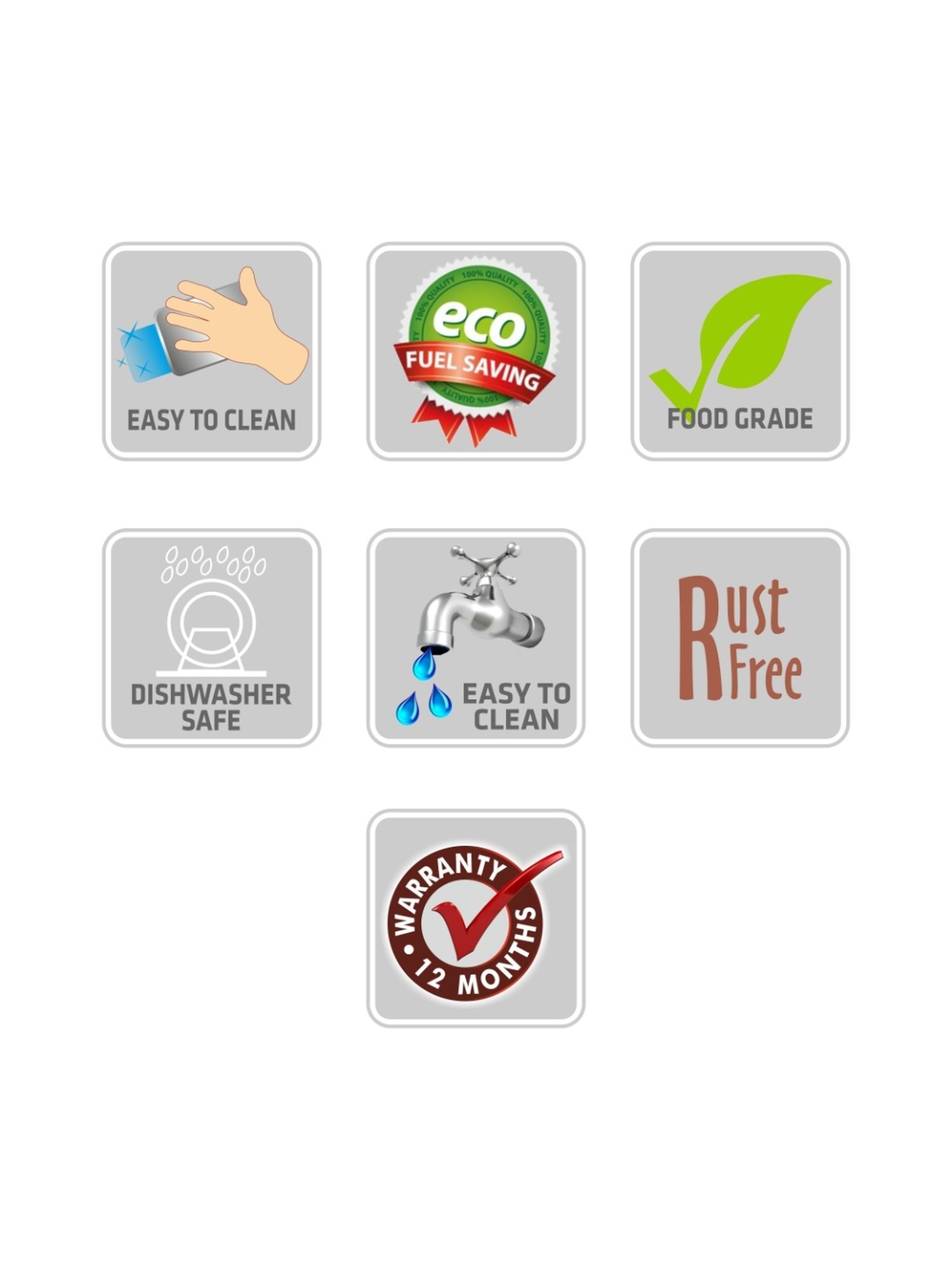 Sumeet Cook Smart TriPly Stainless Steel Tasra - 2Ltr - 22Cm