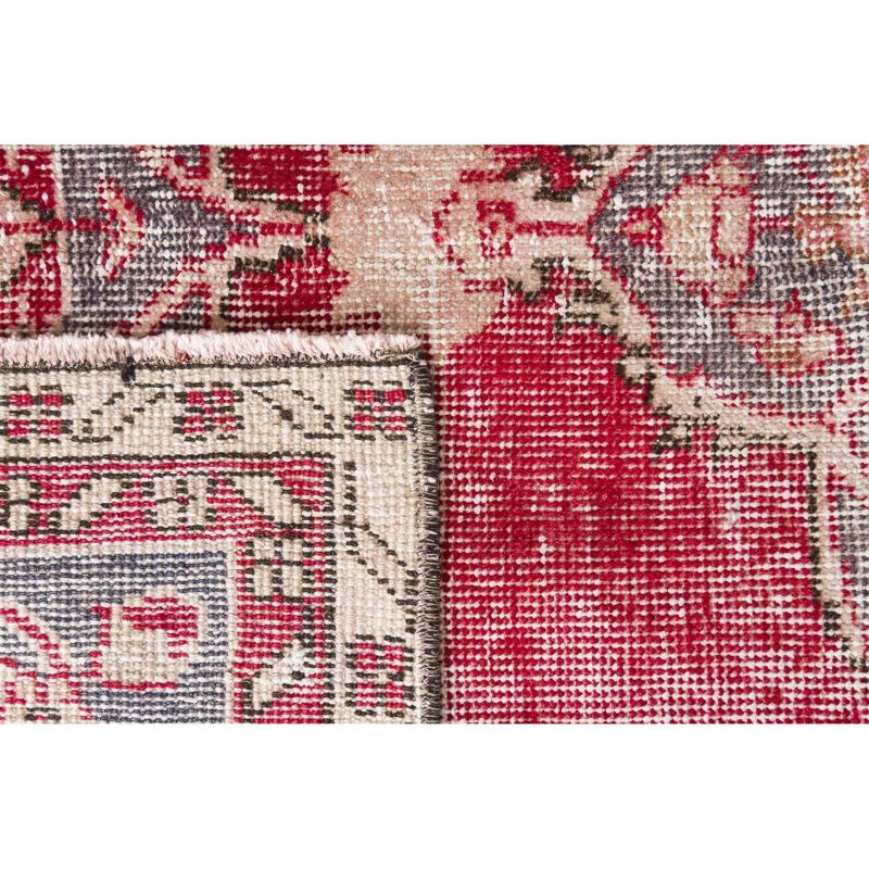 6'7"x9'11" Vintage One-of-a-Kind Eleuterio Rug Red - Revival Rugs