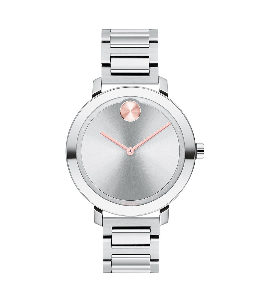 Movado Bold Evolution Stainless Steel Bracelet Watch