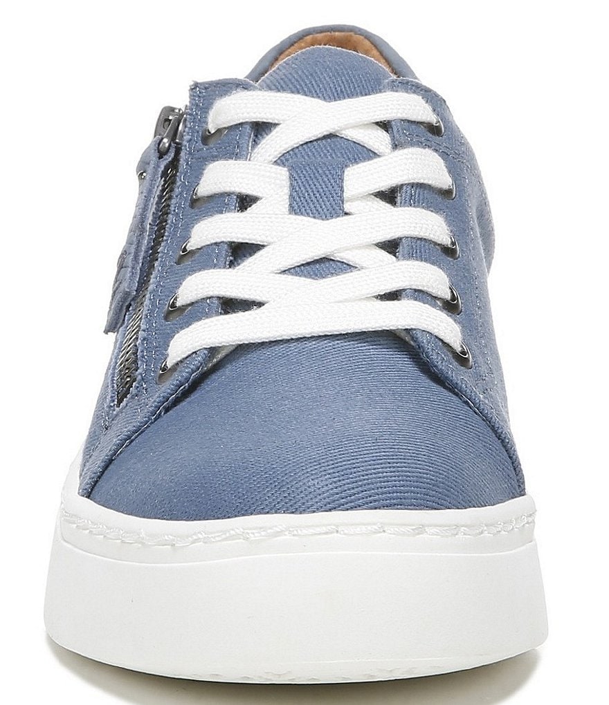 Zodiac Bardot Side Zip Fabric Platform Sneakers