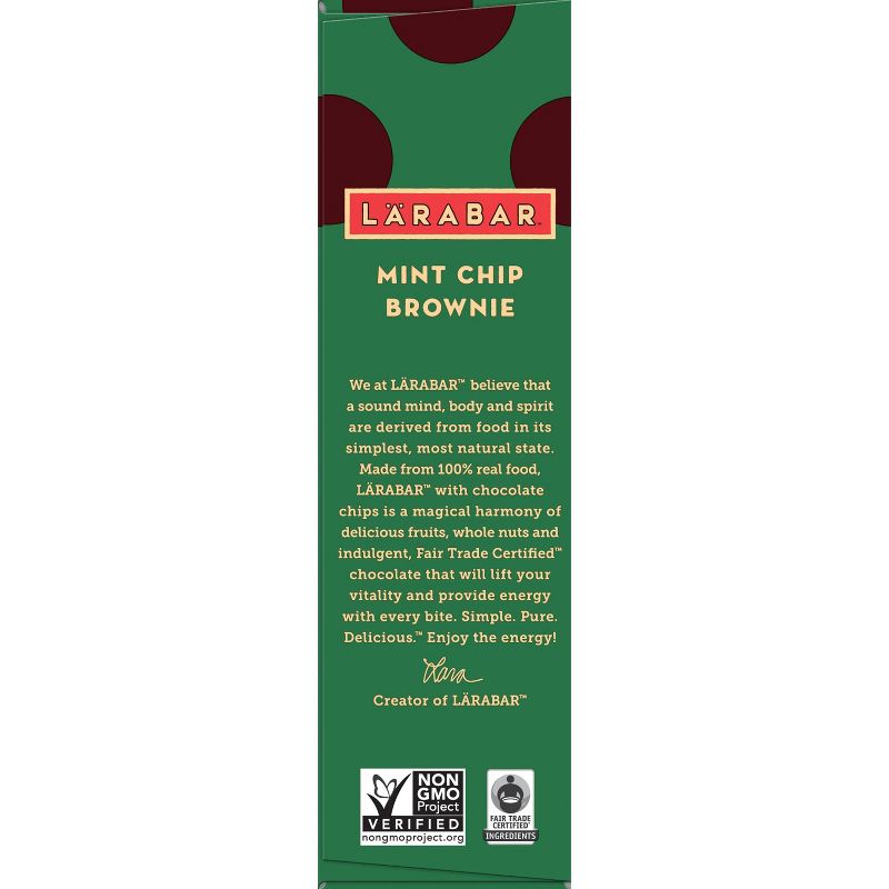 Larabar Mint Chip Brownie Energy Bars - 5ct