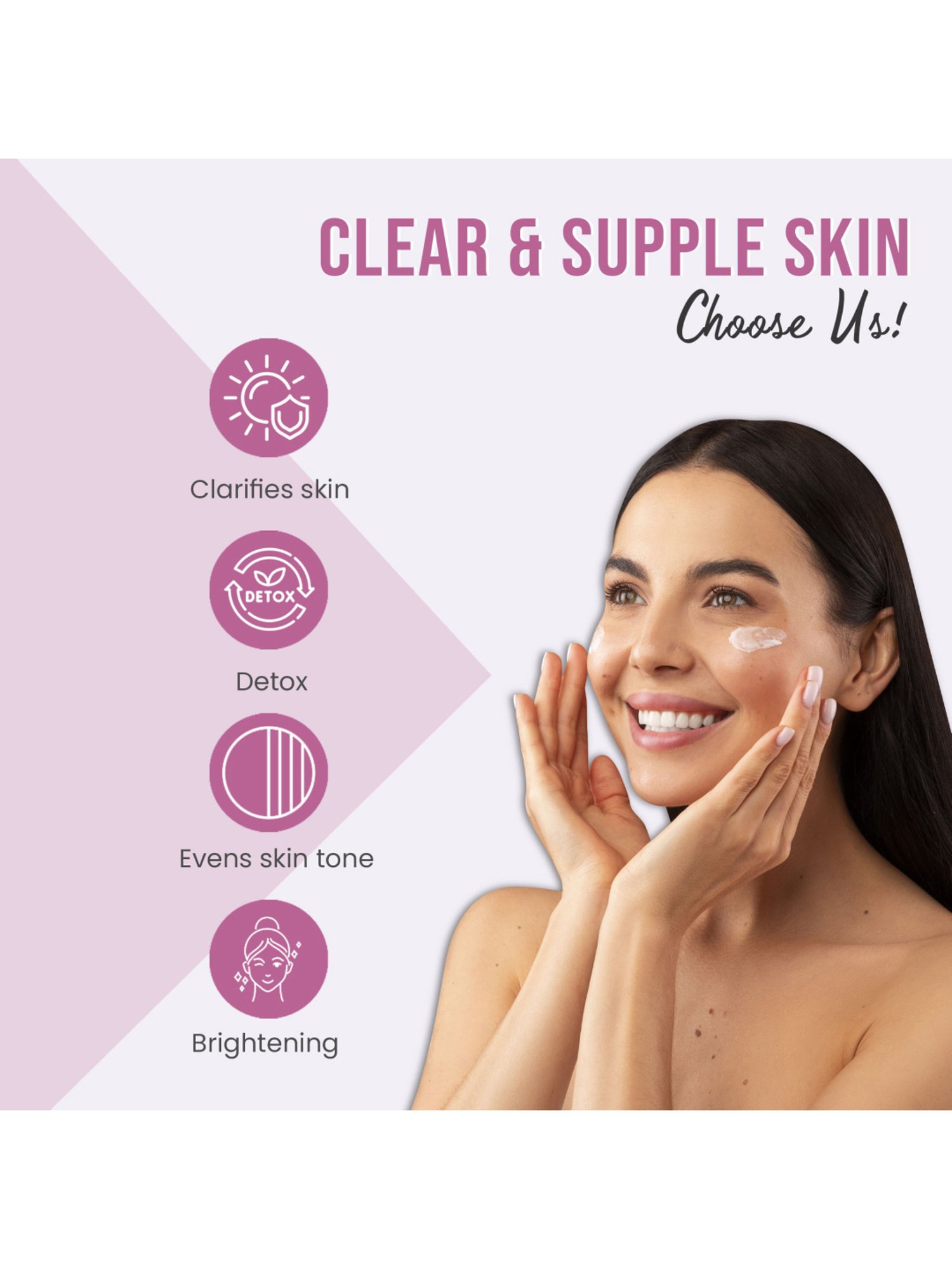 Glamveda Glycolic Acid & Salicylic Facial Kit & Hybrid Sunscreen Lotion SPF 50 PA+++ Combo