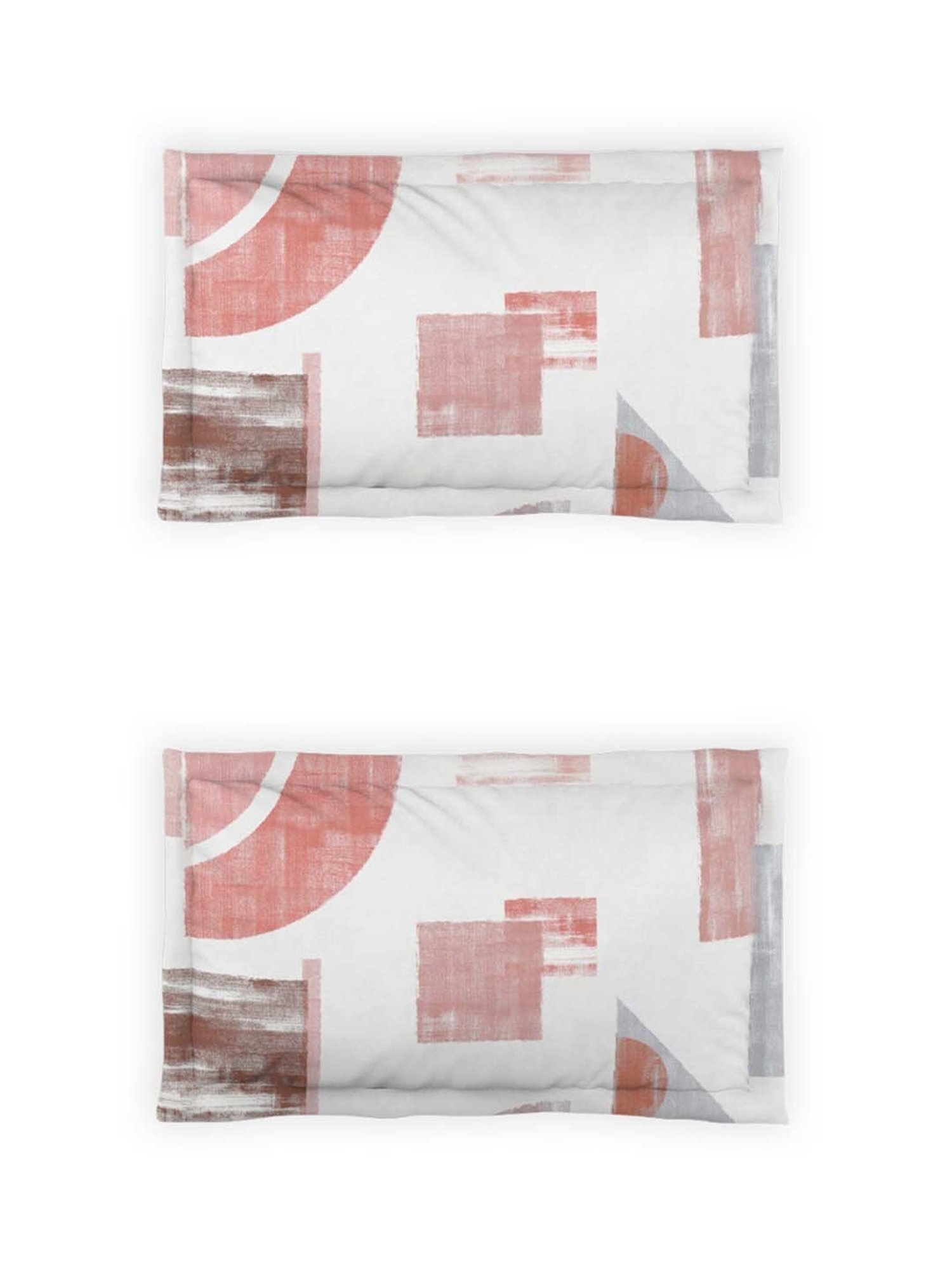 Ddecor Live beautiful Radiance Red 144 TC Cotton King Bedsheet with 2 Pillow Covers