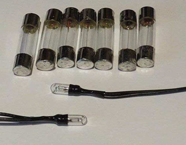 Vintage Electronics Lamp Kit with 8v 200ma Fuse Lamps for Marantz 2226b Stereo Receiver