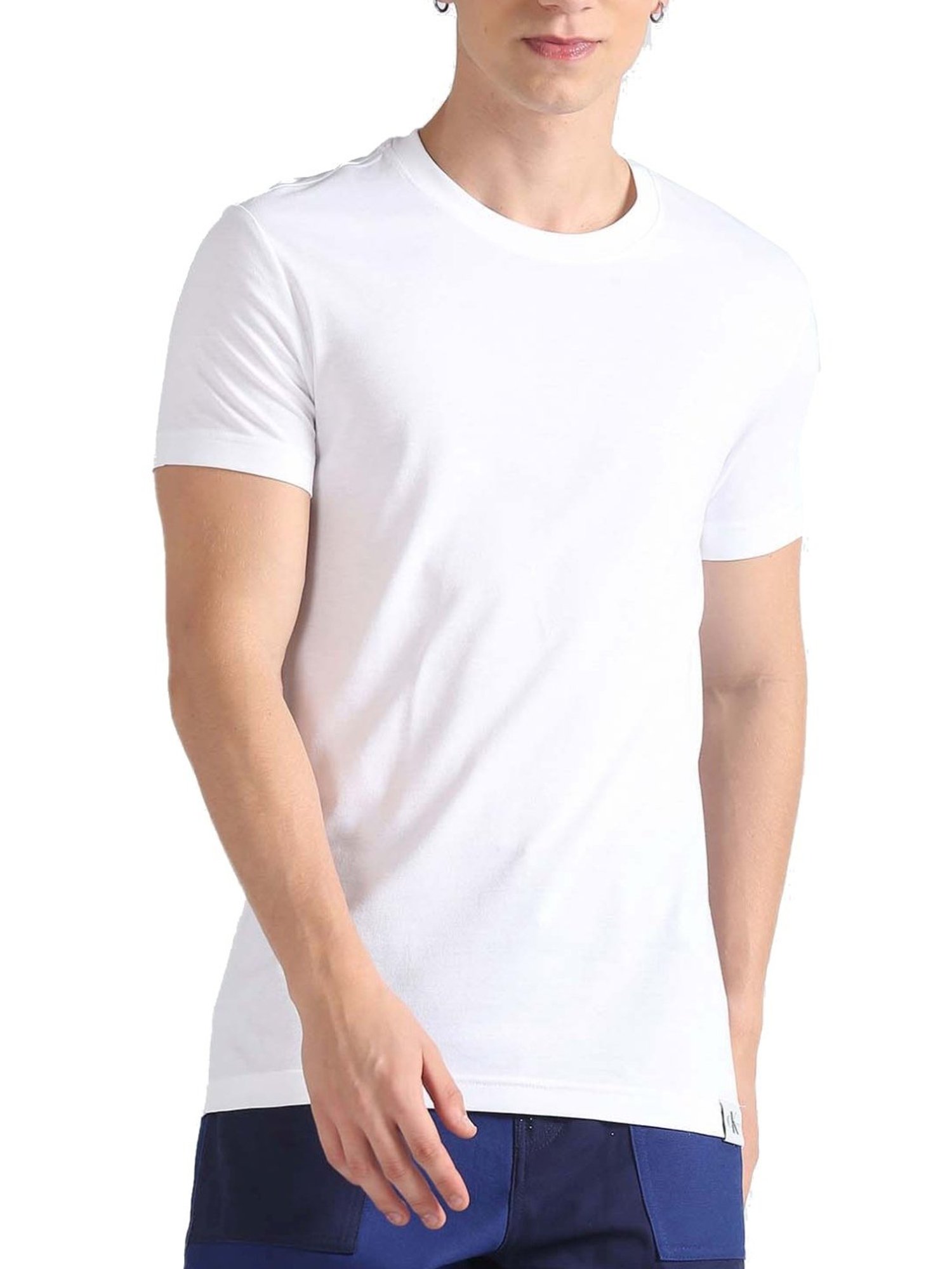 Calvin Klein Jeans Bright White Slim Fit T-Shirt