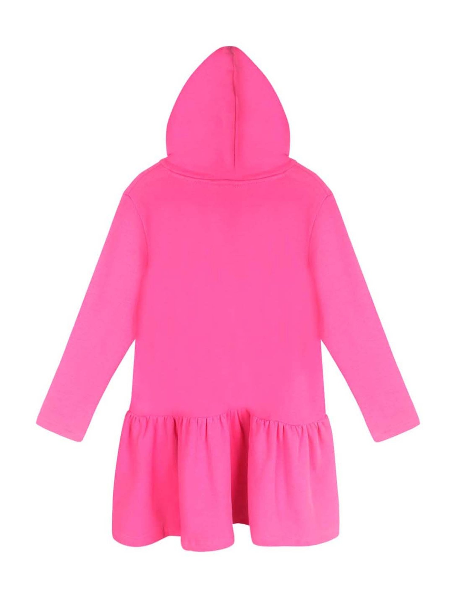 Lazy Shark Kids Pink Printed Hoodie