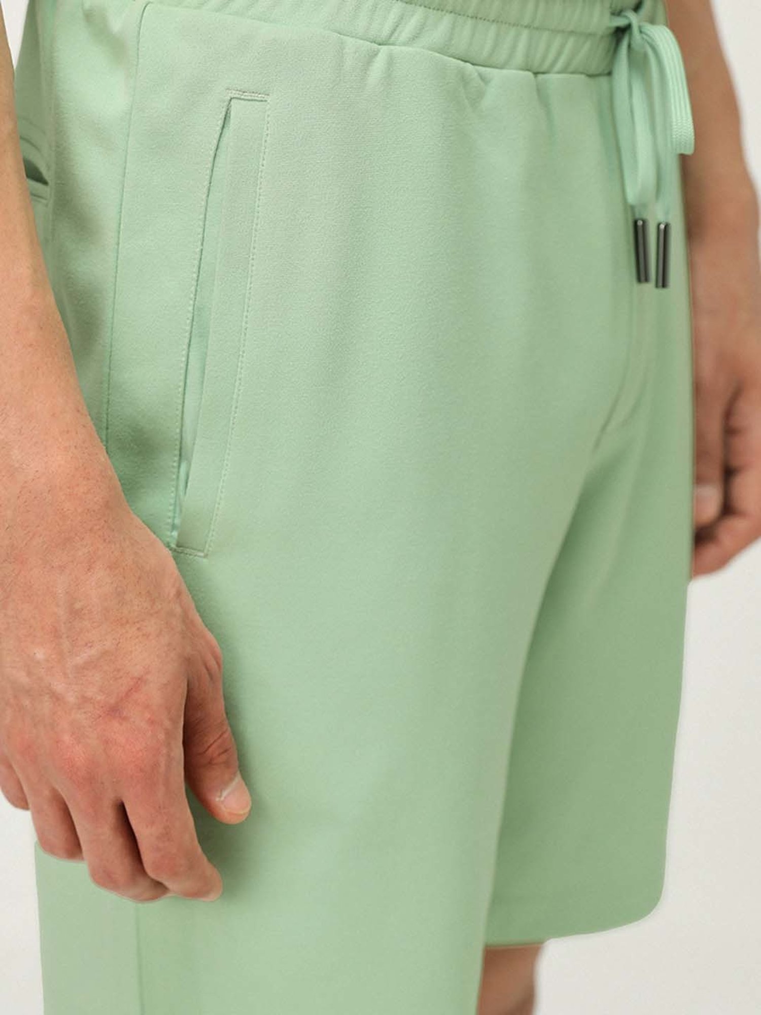 ANDAMEN Mint Green Regular Fit Shorts