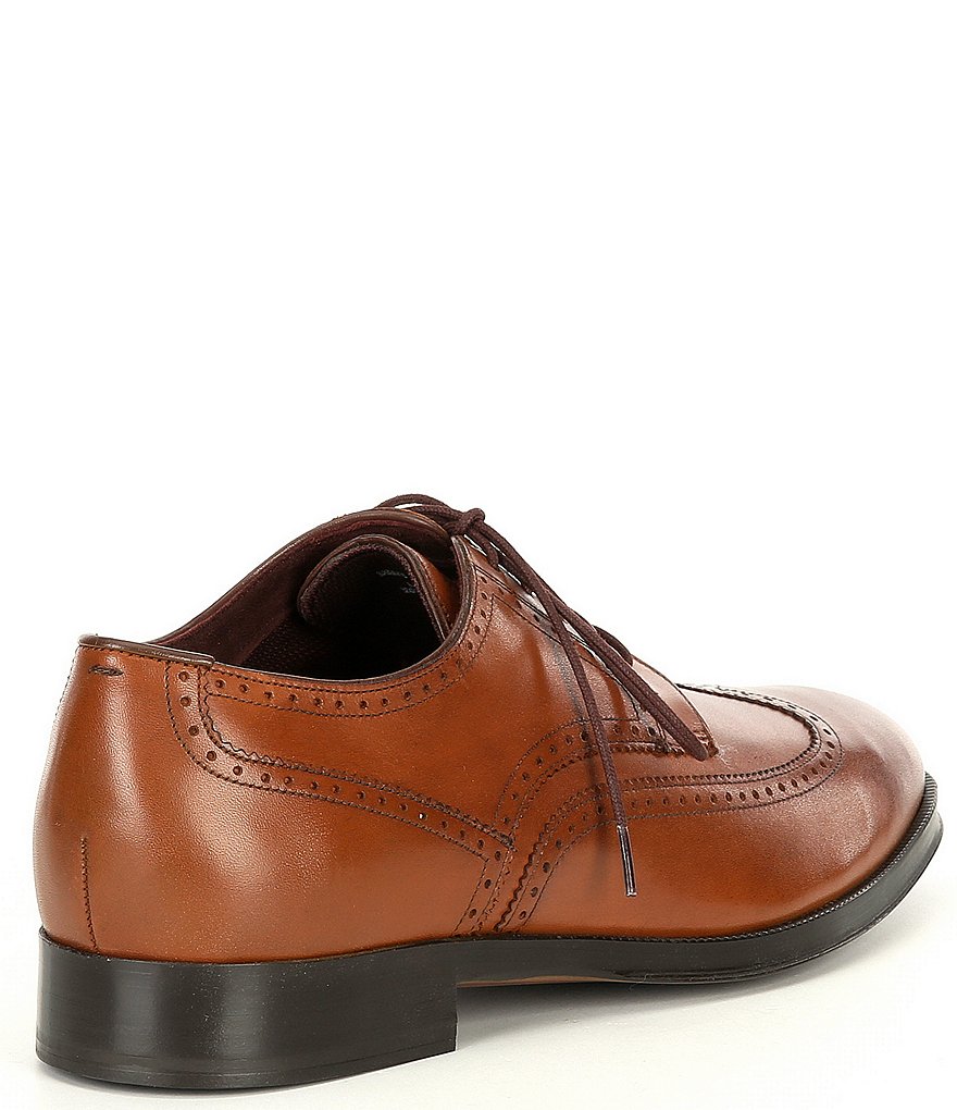 Cole Haan Men's Dawson Leather Wingtip Lace Up Oxfords
