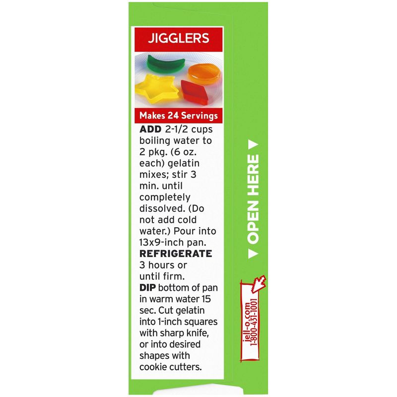 JELL-O Lime Gelatin - 6oz