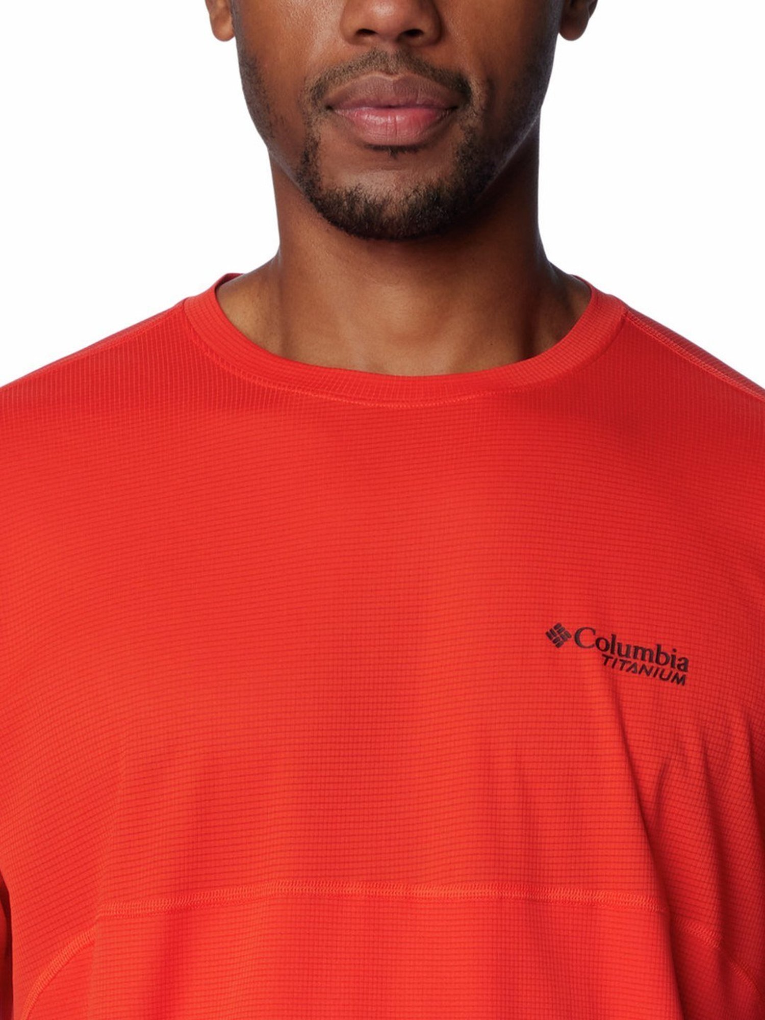 Columbia Orange Regular Fit T-Shirt