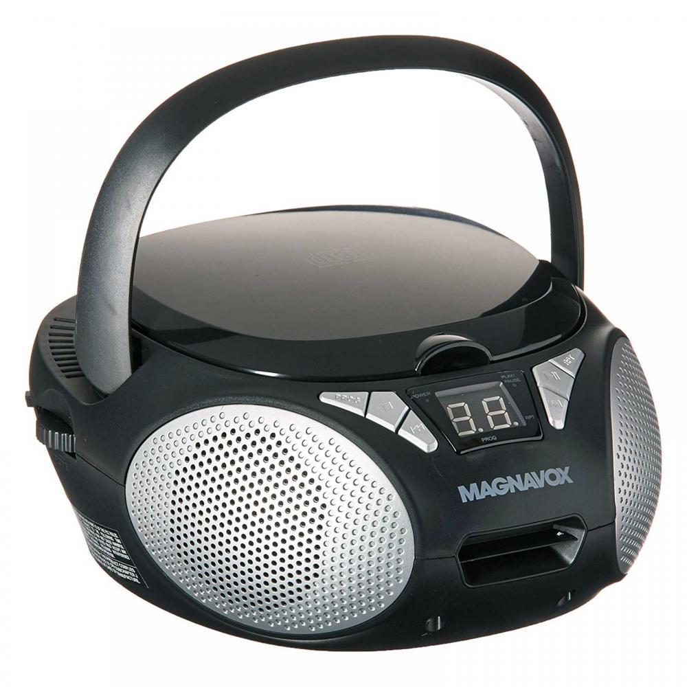 Magnavox CD Boombox with AM/FM Stereo Radio in Black (MD6924)