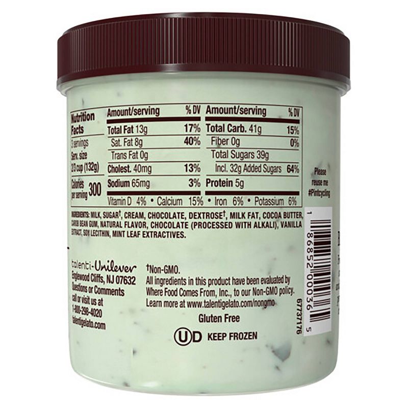 Talenti Mediterranean Mint Gelato - 16oz