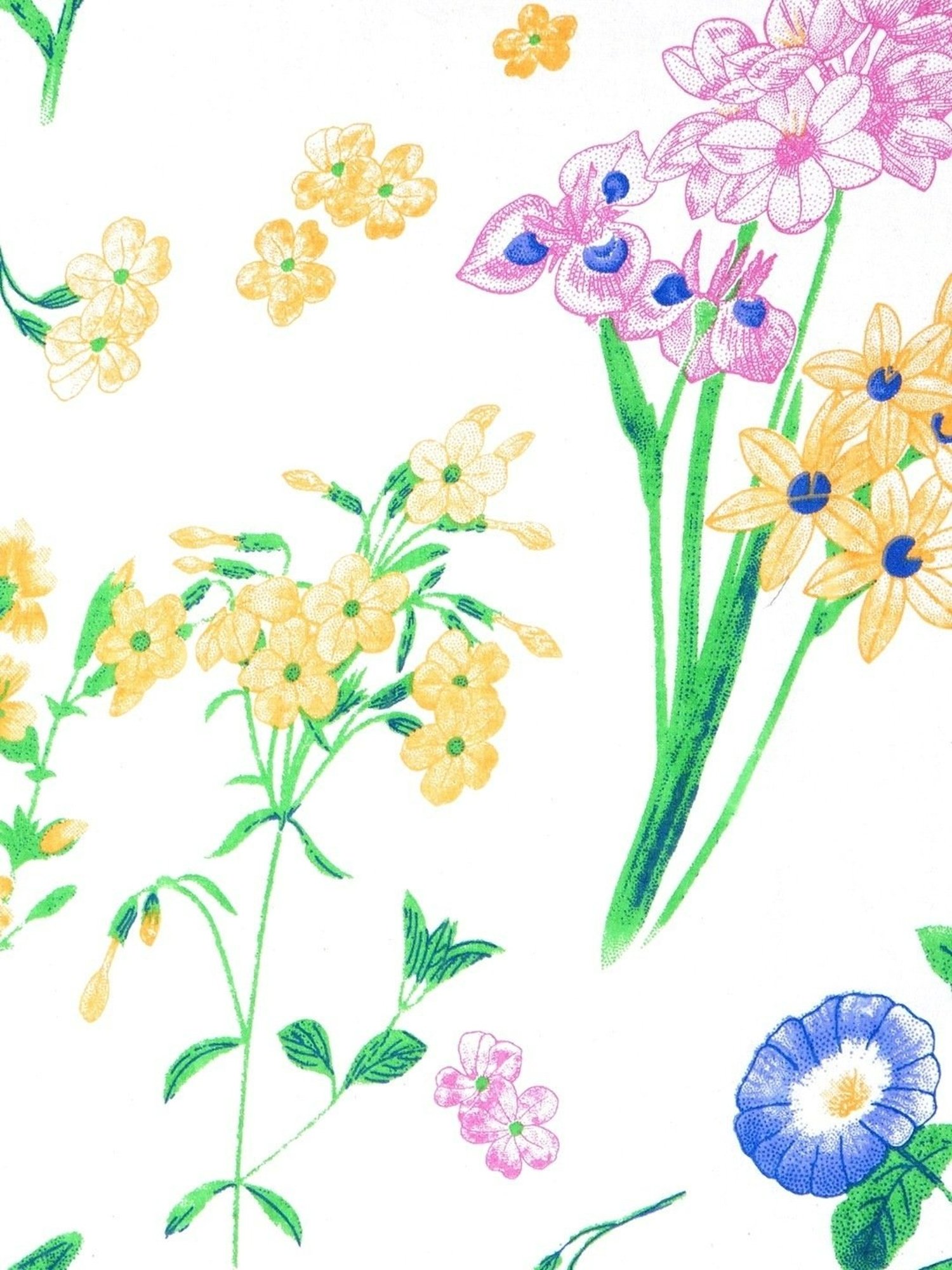 SEJ by Nisha Gupta Floral Purple 160 TC Cotton Single Bed Sheet with 1 Pillow Cover