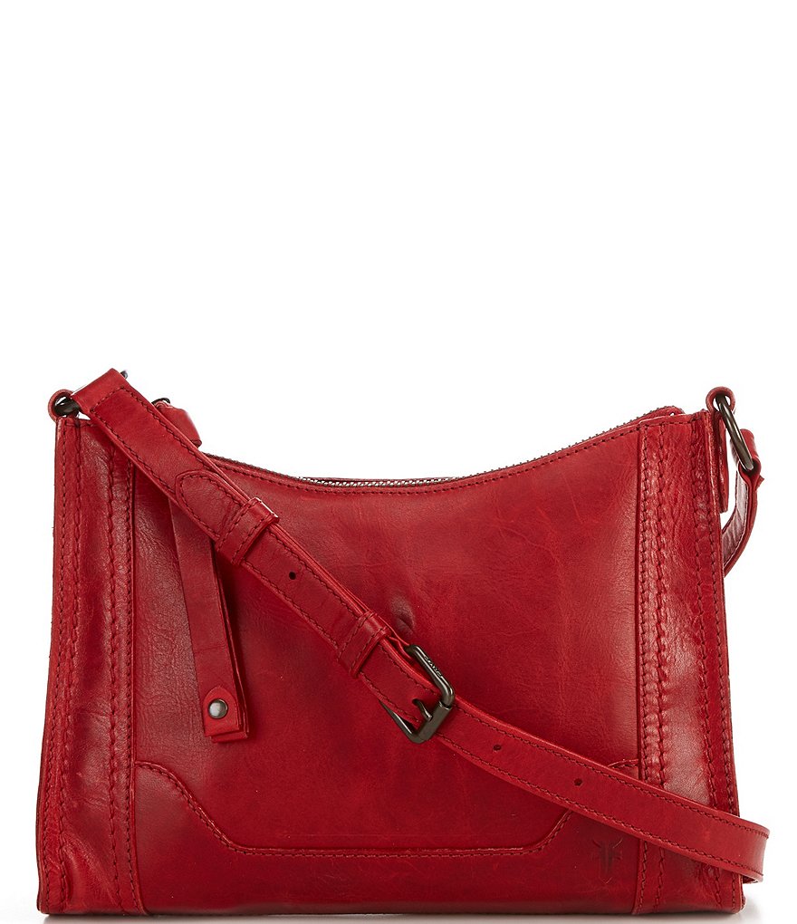 Frye Melissa Zip Leather Crossbody Bag