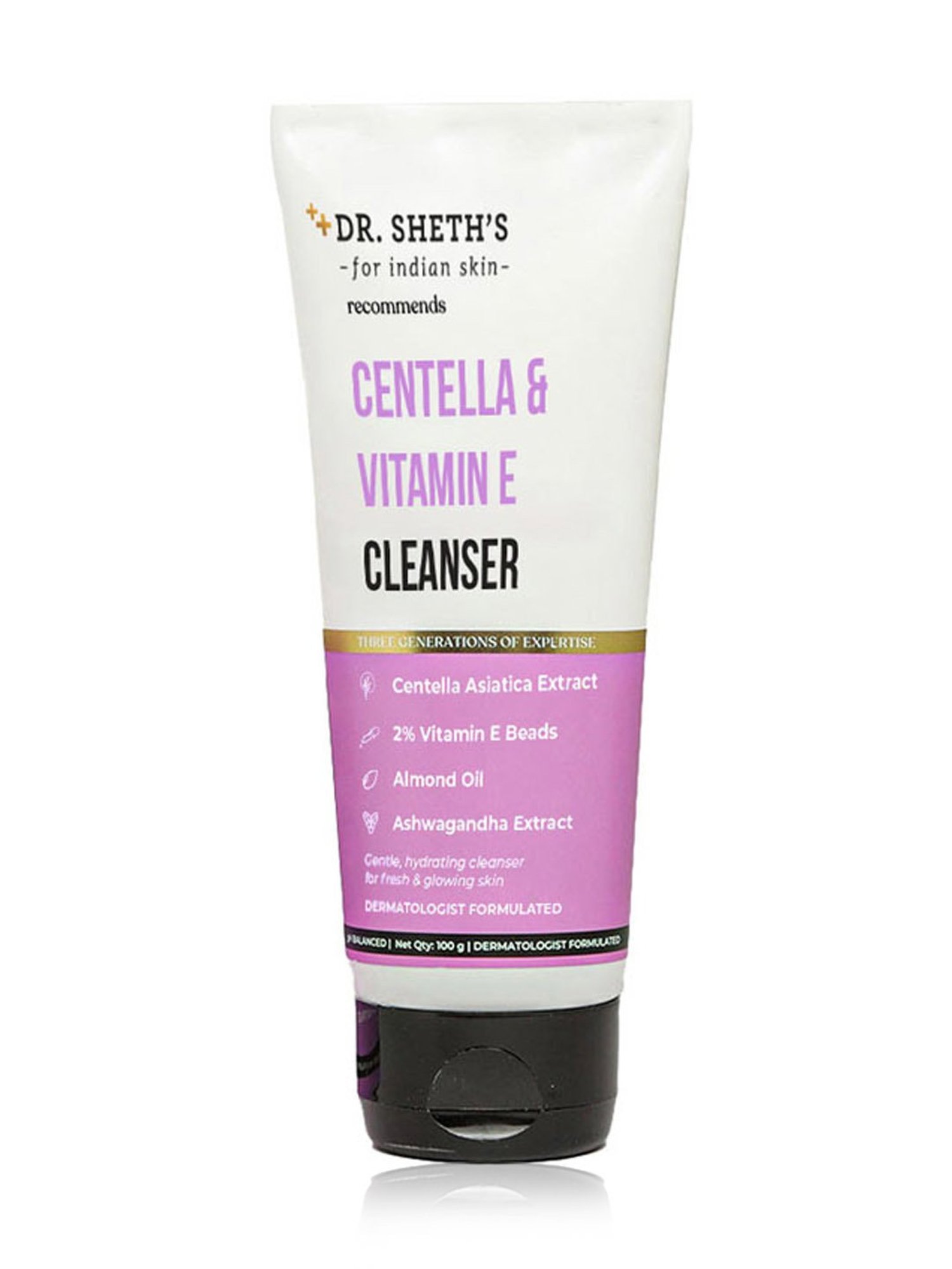 Dr. Sheth's Centella & Vitamin E Cleanser - 100 ml