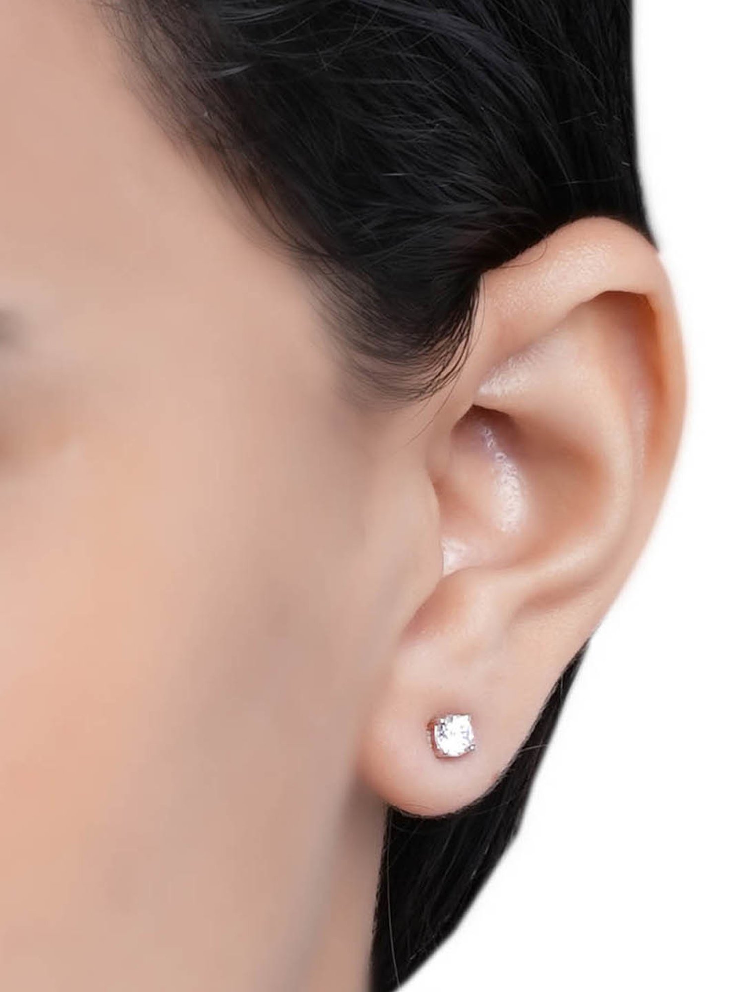 Juicy Couture Silver Emily Stud Earrings