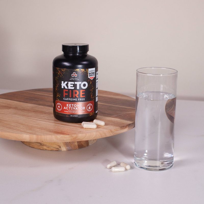 Ancient Nutrition KetoFIRE Weight Loss Supplement Capsules - 180ct