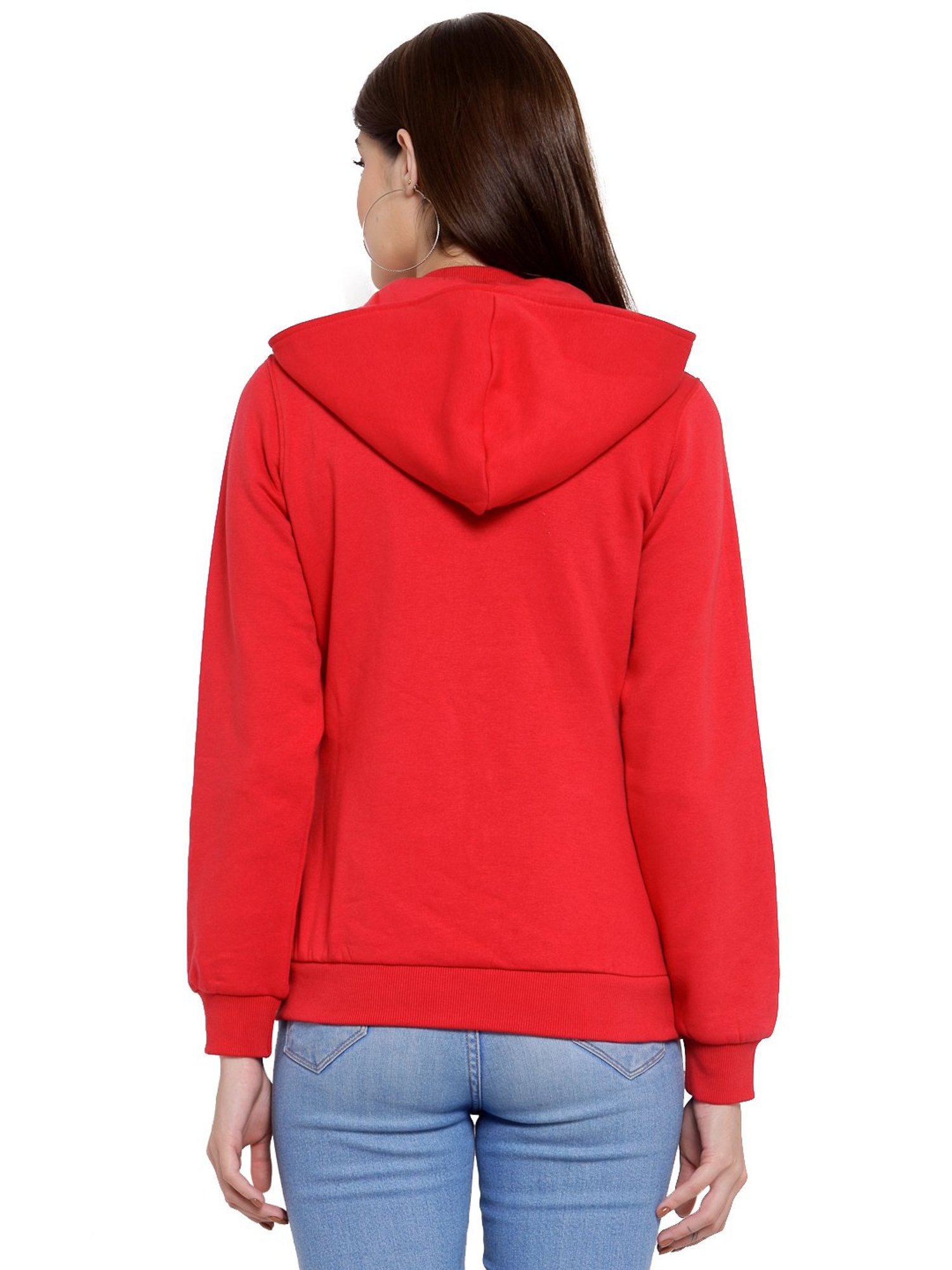 Juelle Red Hooded Sweatshirt