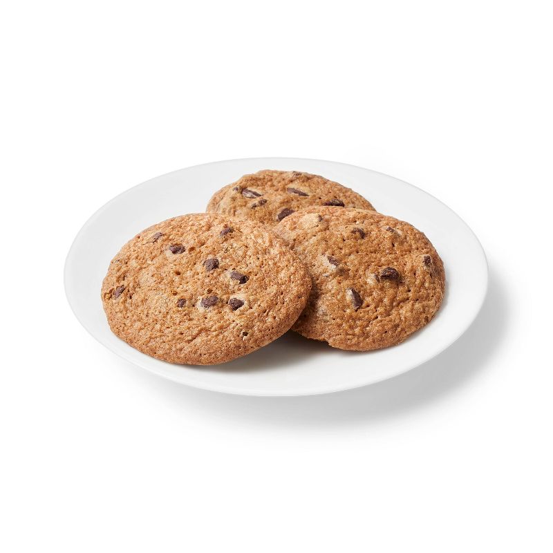 Chocolate Chip Crispy Cookies - 6ct - Favorite Day™