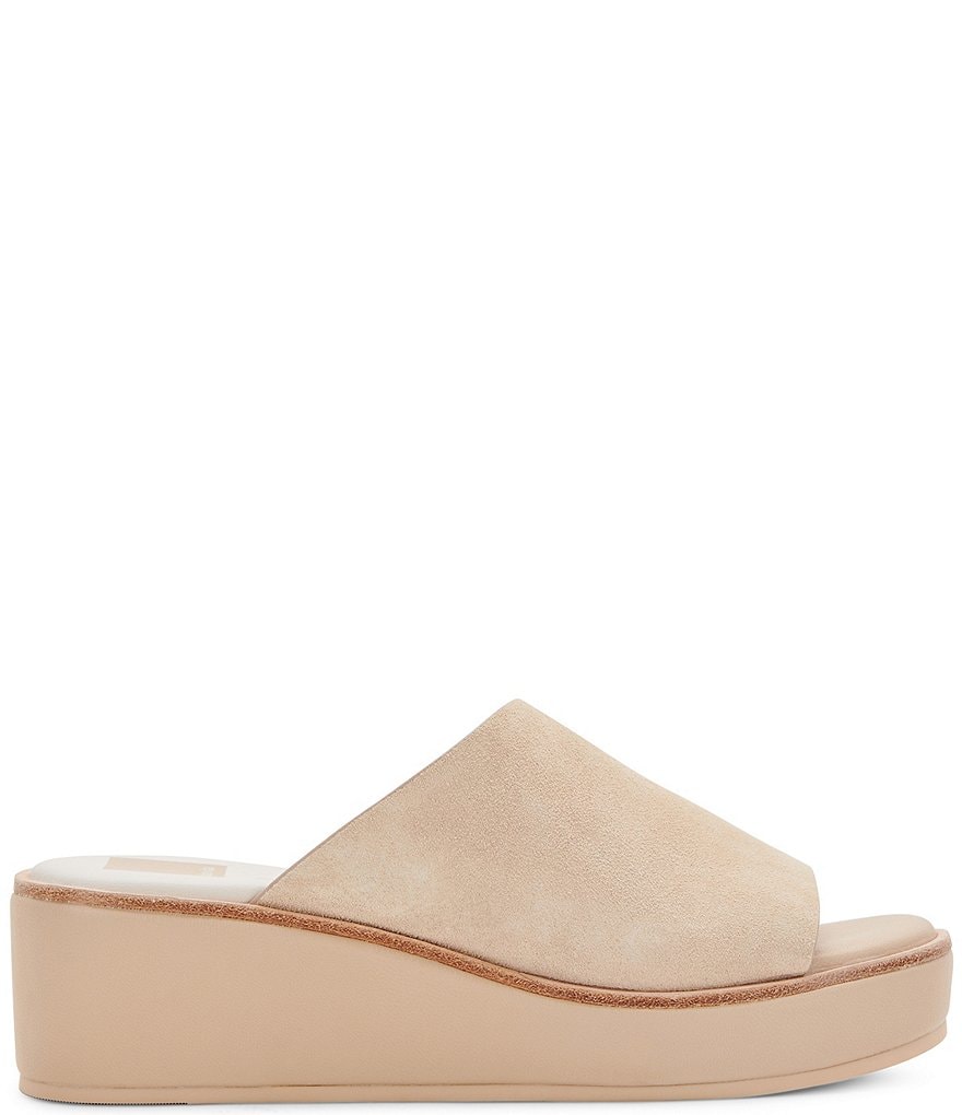 Dolce Vita Freta Suede Wedge Sandals