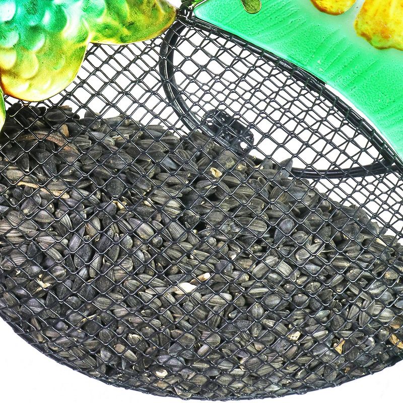 18" Resin Pellet Basket Hummingbird Bird Feeder - Exhart