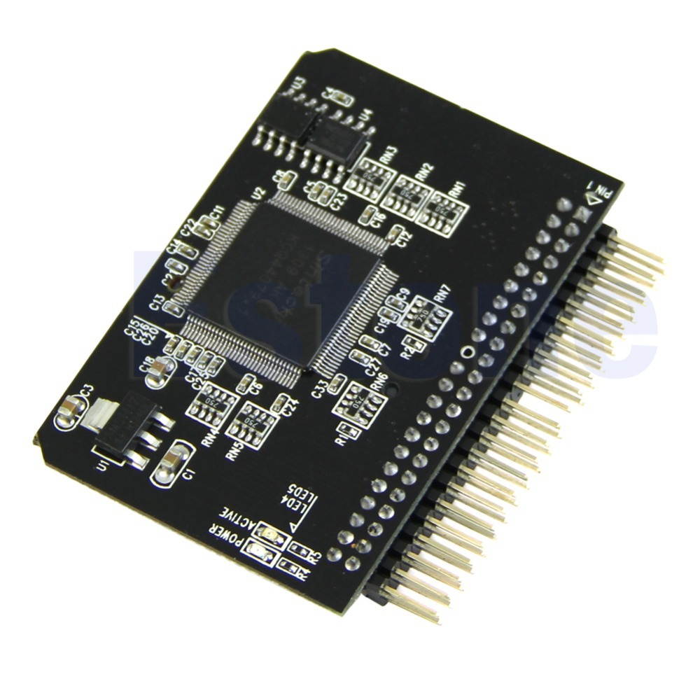 SD/Micro SD Memory Card to 2.5inch  44pin IDE Adapter Reader For Laptop ,SD to 2.5"IDE converter adapter